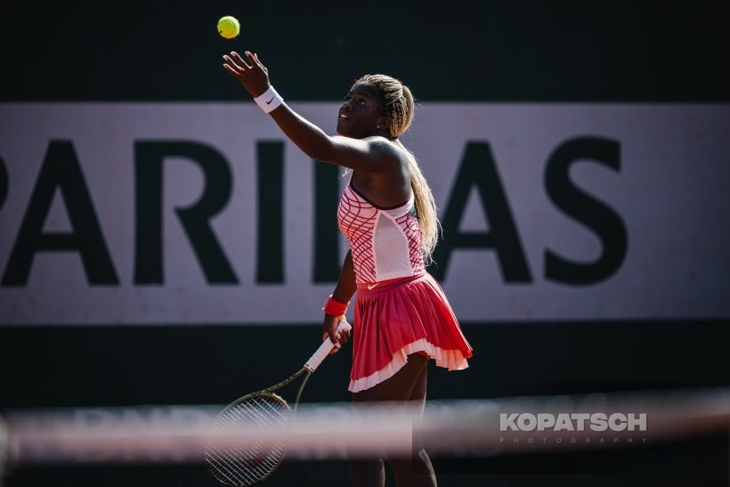 Clervie Ngounoue (USA) · Clervie Ngounoue — 2023 Roland Garros
