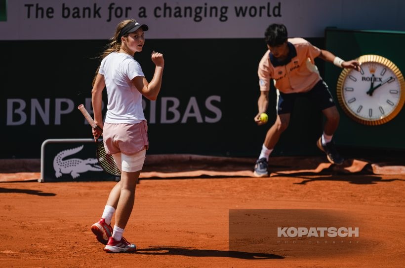 Alisa Oktiabreva (RUS) · Alisa Oktiabreva — 2023 Roland Garros