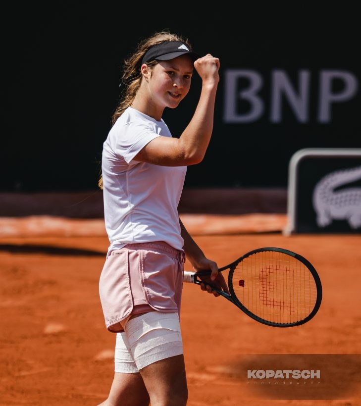 Alisa Oktiabreva (RUS) · Alisa Oktiabreva — 2023 Roland Garros