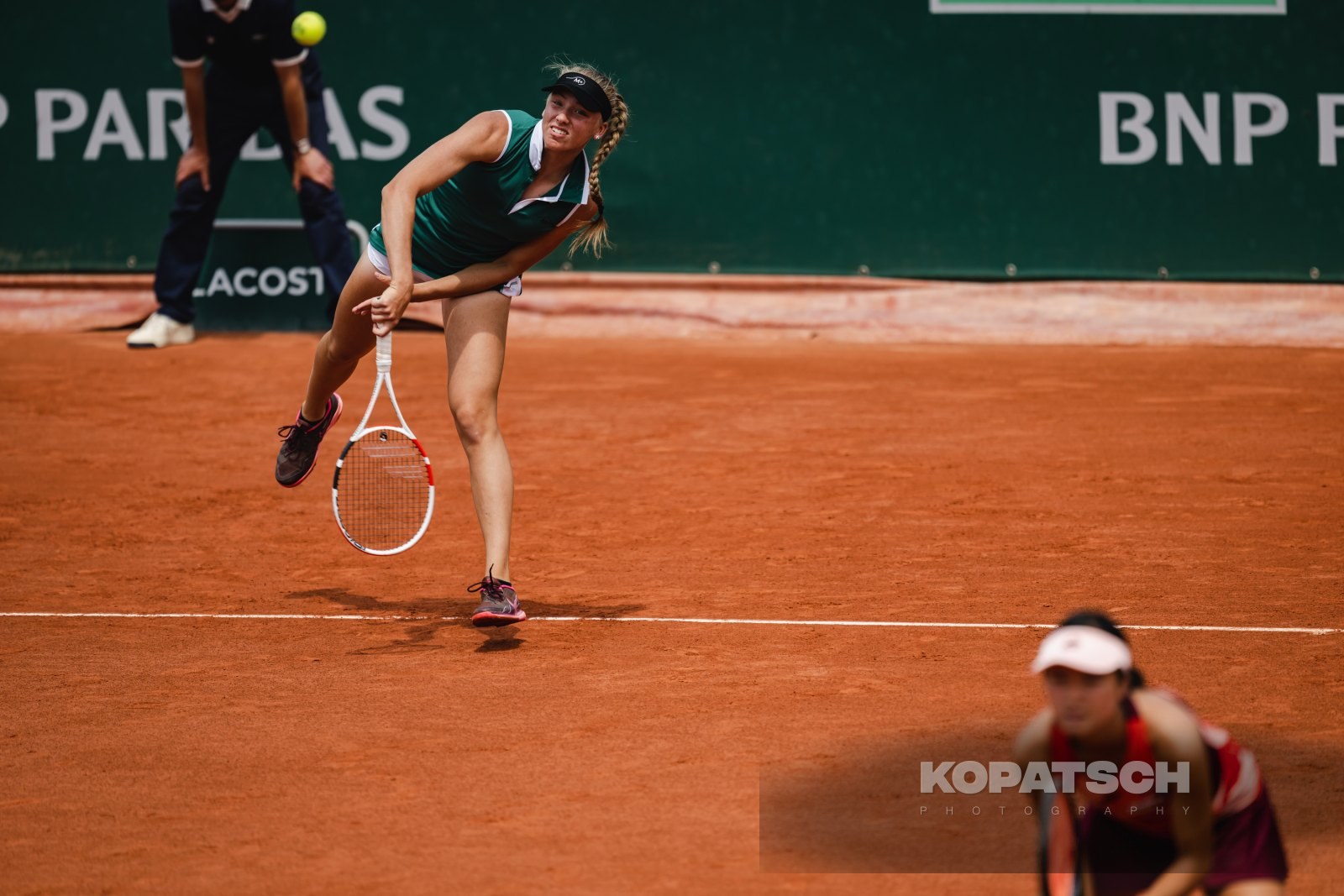 Doubles Alina Korneeva (RUS) and Sarah Saito (JPN) — 2023 Roland Garros