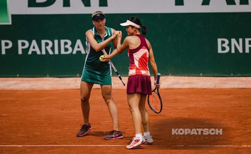 Doubles Alina Korneeva (RUS) and Sarah Saito (JPN) · Doubles Alina Korneeva (RUS) and Sarah Saito — 2023 Roland Garros