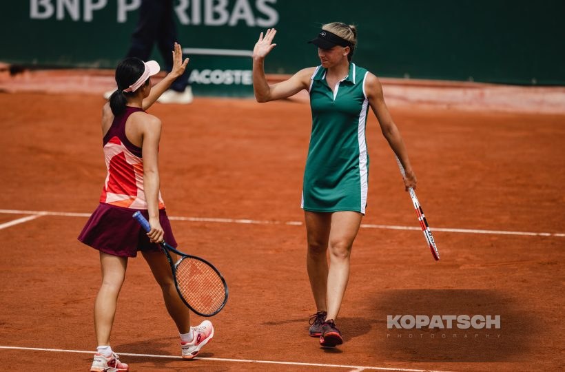 Doubles Alina Korneeva (RUS) and Sarah Saito (JPN) · Doubles Alina Korneeva (RUS) and Sarah Saito — 2023 Roland Garros