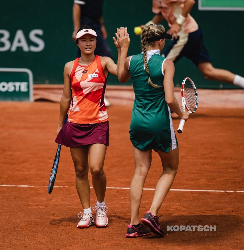 Doubles Alina Korneeva (RUS) and Sarah Saito (JPN) · Doubles Alina Korneeva (RUS) and Sarah Saito — 2023 Roland Garros