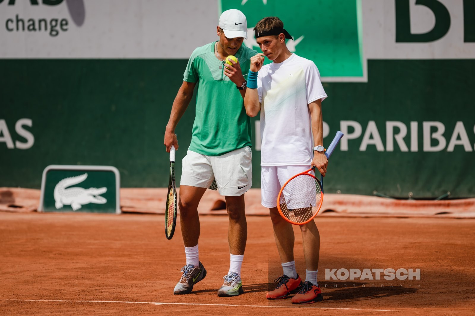 Doubles David Fix (GER) and Marc Majdandzic (GER) — 2023 Roland Garros