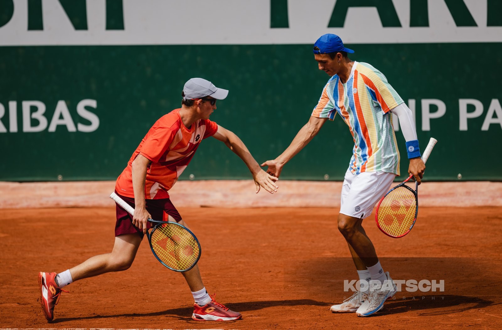 Doubles Charlie Camus (AUS) and Jan Hrazdil (CZE) — 2023 Roland Garros