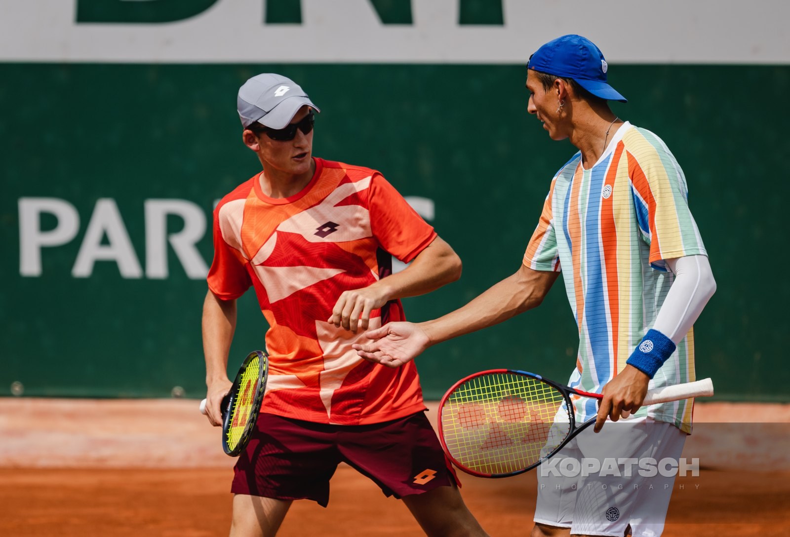 Doubles Charlie Camus (AUS) and Jan Hrazdil (CZE) — 2023 Roland Garros
