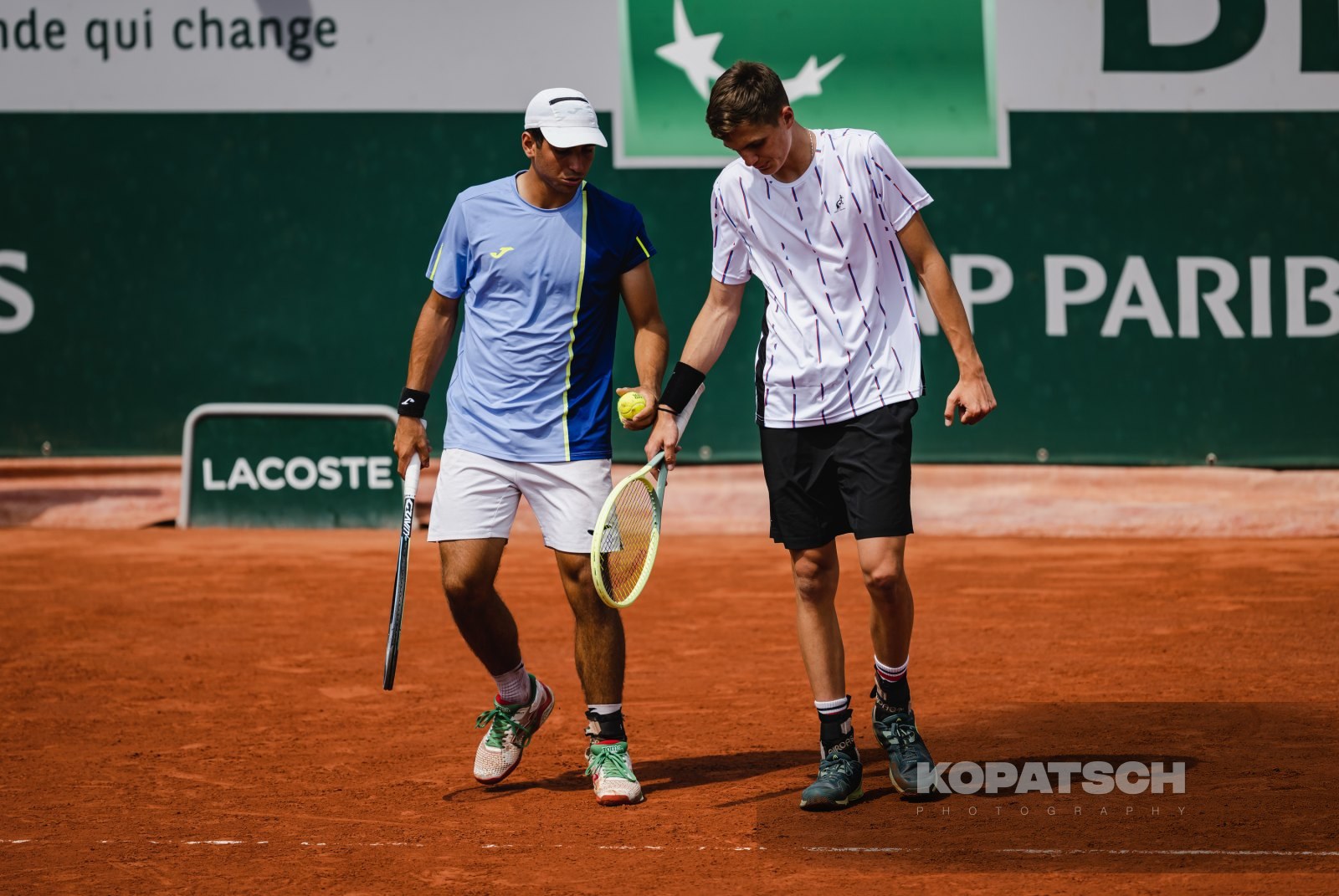 Doubles Lorenzo Sciahbasi (ITA) and Gabriele Vulpitta (ITA) — 2023 Roland Garros