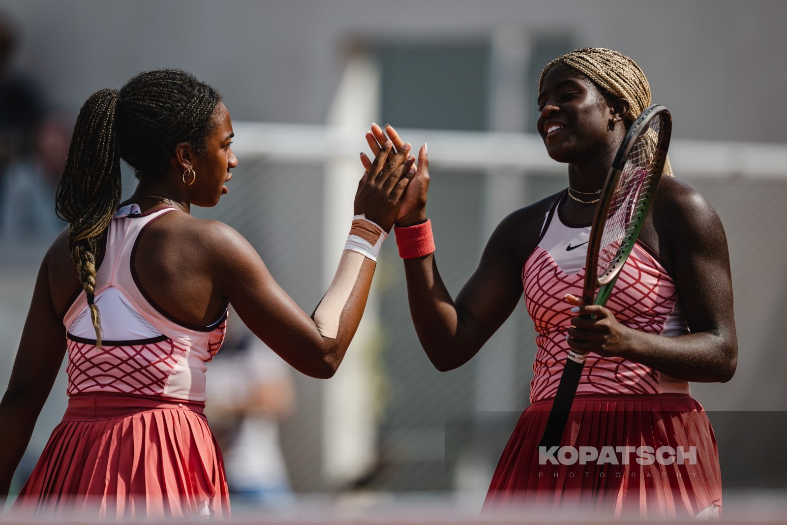 Doubles Tyra Caterina Grant (USA) and Clervie Ngounoue (USA) — 2023 Roland Garros
