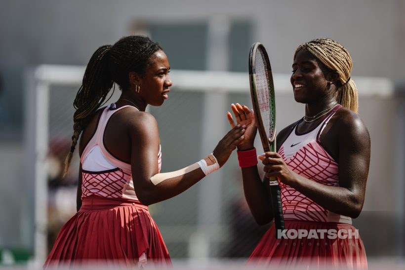 Doubles Tyra Caterina Grant (USA) and Clervie Ngounoue (USA) · Doubles Tyra Caterina Grant (USA) and Clervie Ngounoue — 2023 Roland Garros