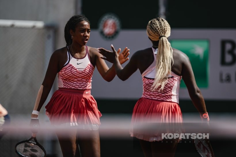 Doubles Tyra Caterina Grant (USA) and Clervie Ngounoue (USA) · Doubles Tyra Caterina Grant (USA) and Clervie Ngounoue — 2023 Roland Garros