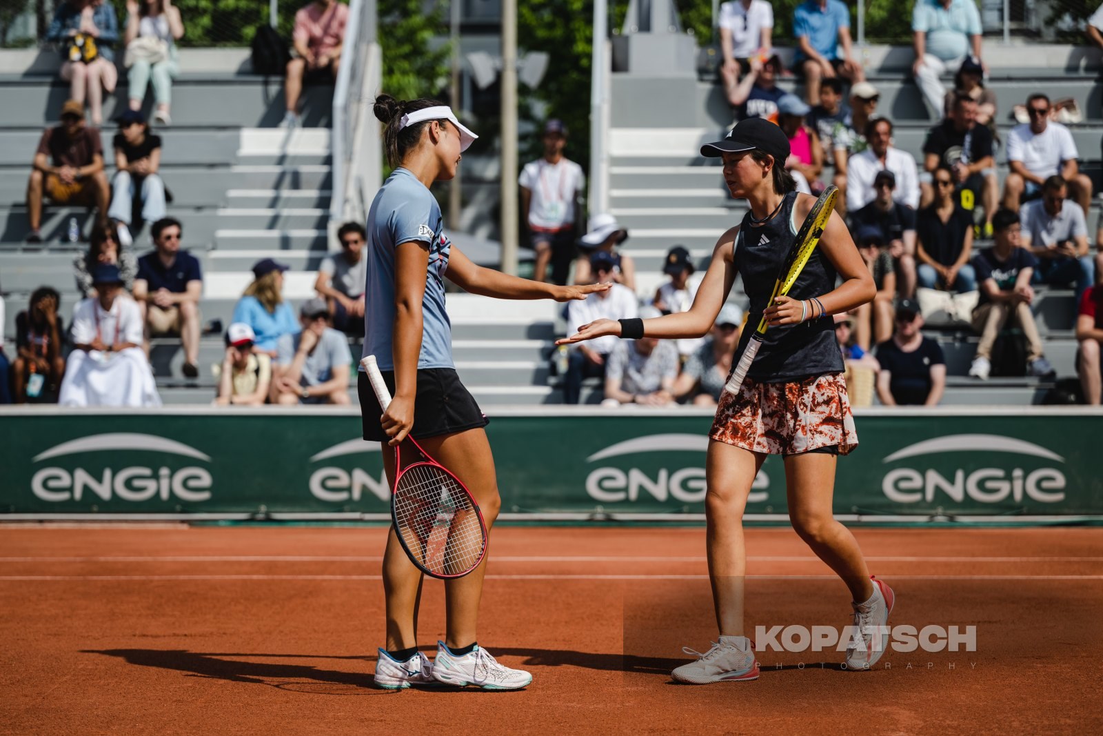 Doubles Sayaka Ishii (JPN) and Ena Koike (JPN) — 2023 Roland Garros