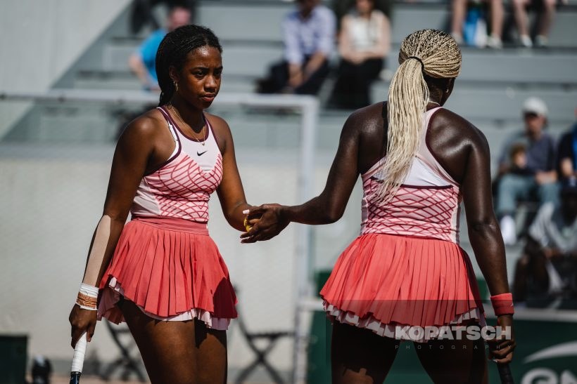 Doubles Tyra Caterina Grant (USA) and Clervie Ngounoue (USA) · Doubles Tyra Caterina Grant (USA) and Clervie Ngounoue — 2023 Roland Garros