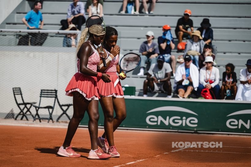 Doubles Tyra Caterina Grant (USA) and Clervie Ngounoue (USA) · Doubles Tyra Caterina Grant (USA) and Clervie Ngounoue — 2023 Roland Garros