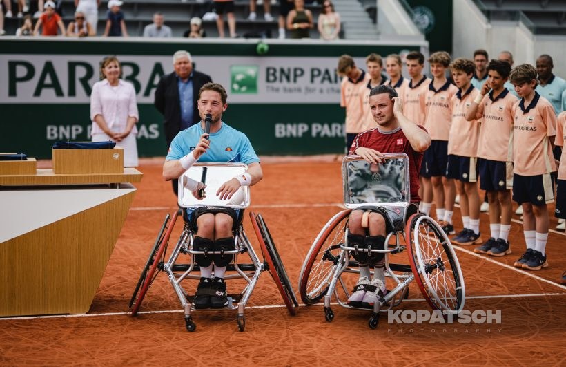 Men’s Wheelchair Doubles Final Alfie Hewett (GBR) and Gordon Reid (GBR) · Men’s Wheelchair Doubles Final Alfie Hewett (GBR) and Gordon Reid — 2023 Roland Garros