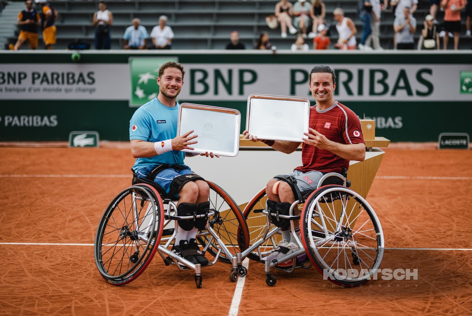 Men’s Wheelchair Doubles Final Alfie Hewett (GBR) and Gordon Reid (GBR) — 2023 Roland Garros
