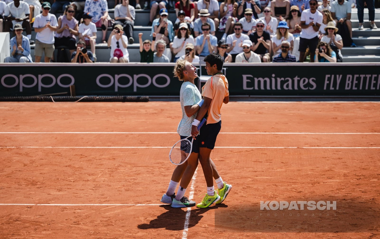 Boy’s Doubles Final Yaroslav Demin (RUS) and Rodrigo Pacheco Mendez (MEX) — 2023 Roland Garros