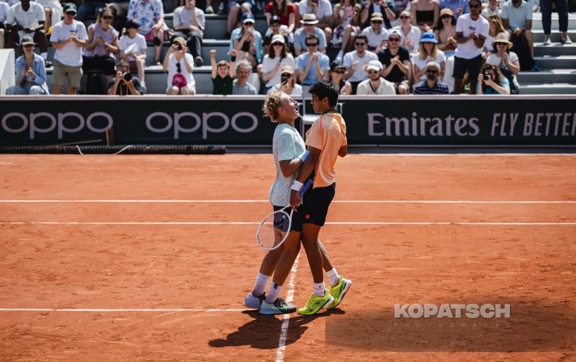 Boy’s Doubles Final Yaroslav Demin (RUS) and Rodrigo Pacheco Mendez (MEX) · Boy’s Doubles Final Yaroslav Demin (RUS) and Rodrigo Pacheco Mendez — 2023 Roland Garros