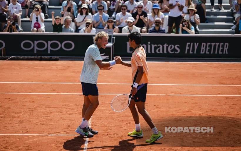 Boy’s Doubles Final Yaroslav Demin (RUS) and Rodrigo Pacheco Mendez (MEX) · Boy’s Doubles Final Yaroslav Demin (RUS) and Rodrigo Pacheco Mendez — 2023 Roland Garros
