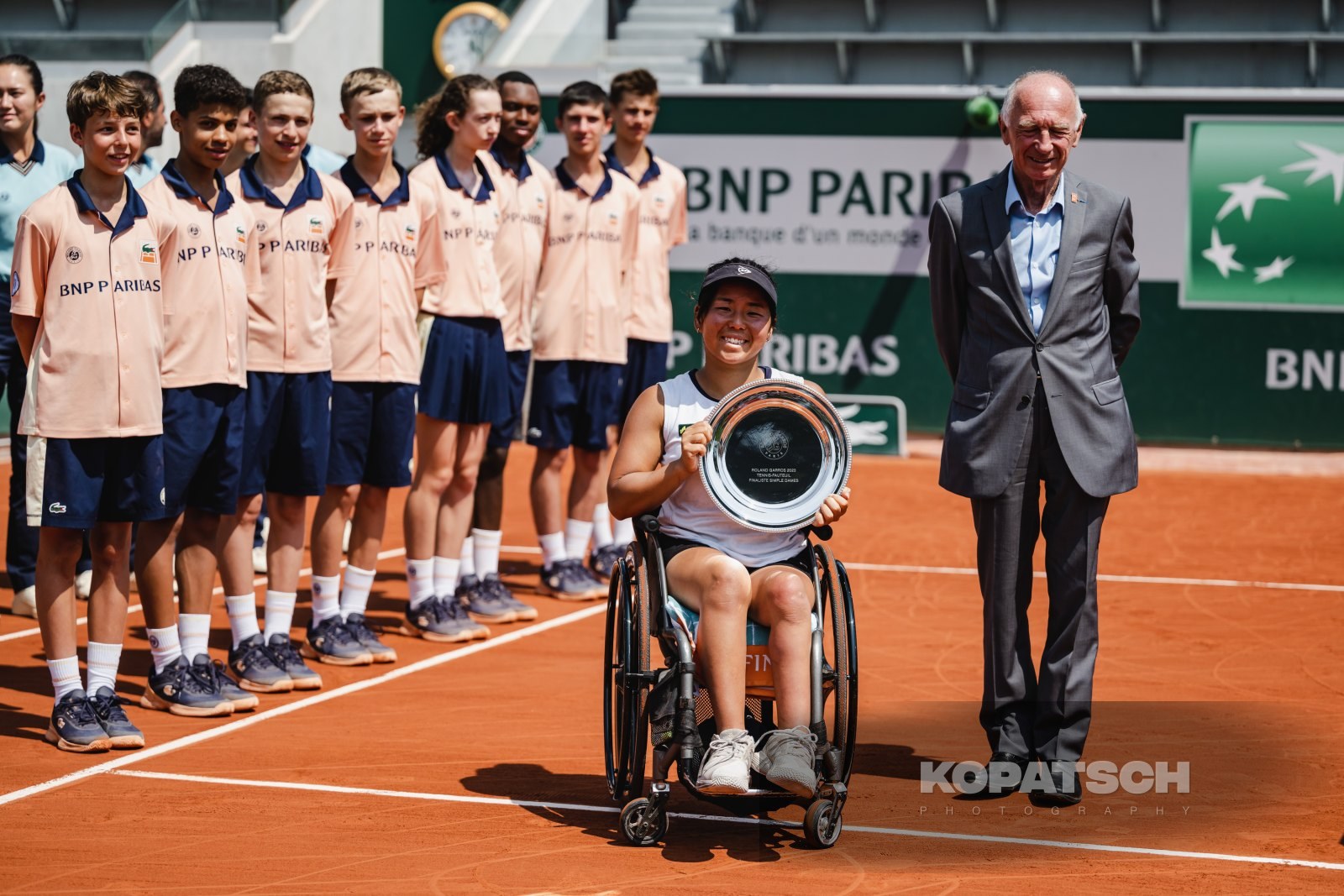 Women’s Wheelchair Final Yui Kamiji (JPN) — 2023 Roland Garros