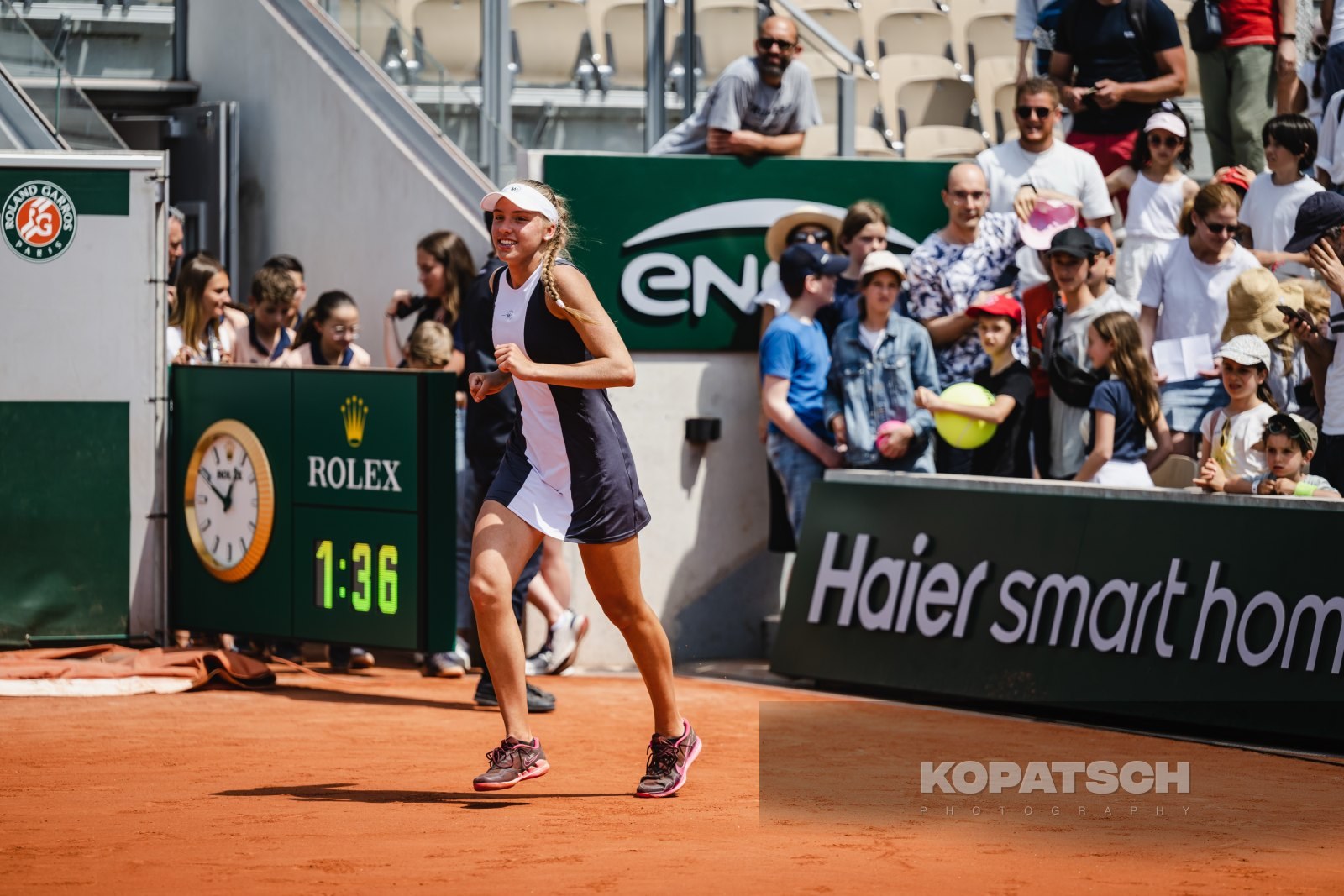 Girl’s Singles Final Alina Korneeva (RUS) — 2023 Roland Garros