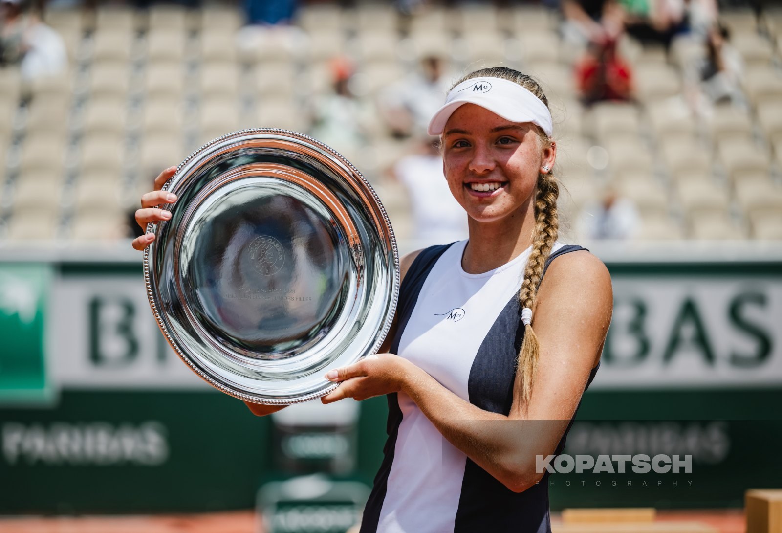 Girl’s Singles Final Alina Korneeva (RUS) — 2023 Roland Garros