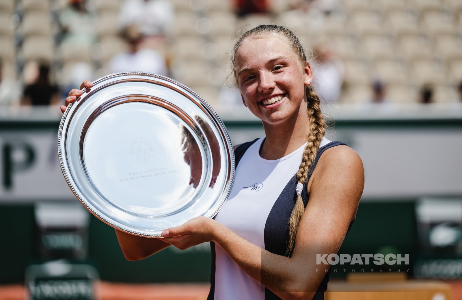 Girl’s Singles Final Alina Korneeva (RUS) — 2023 Roland Garros