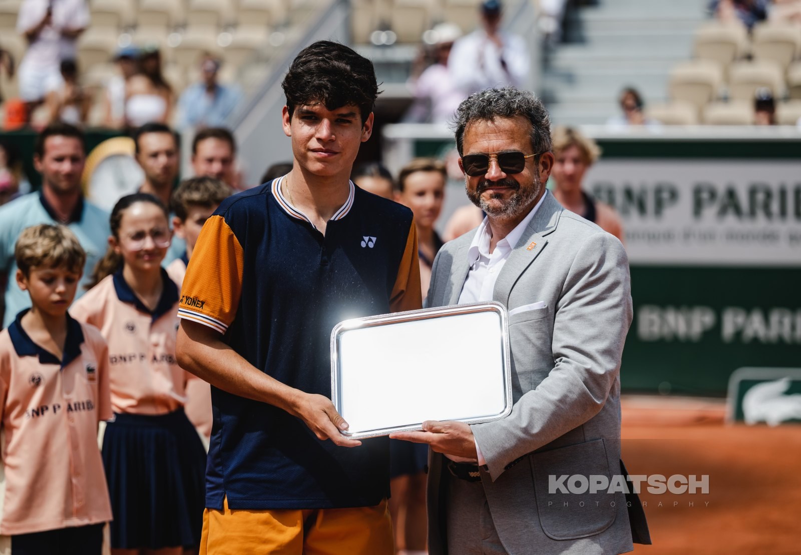 Boy’s Singles Final Juan Carlos Prado Angelo (BOL) — 2023 Roland Garros