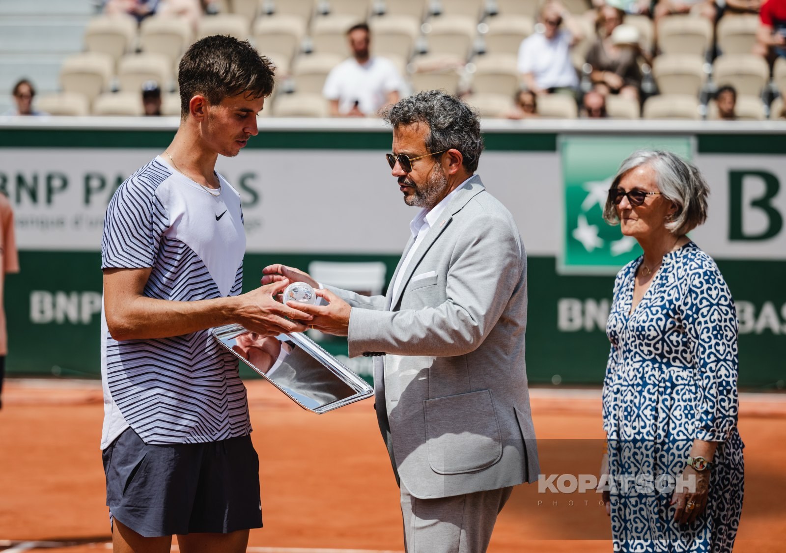 Boy’s Singles Final Dino Prizmic (CRO) — 2023 Roland Garros