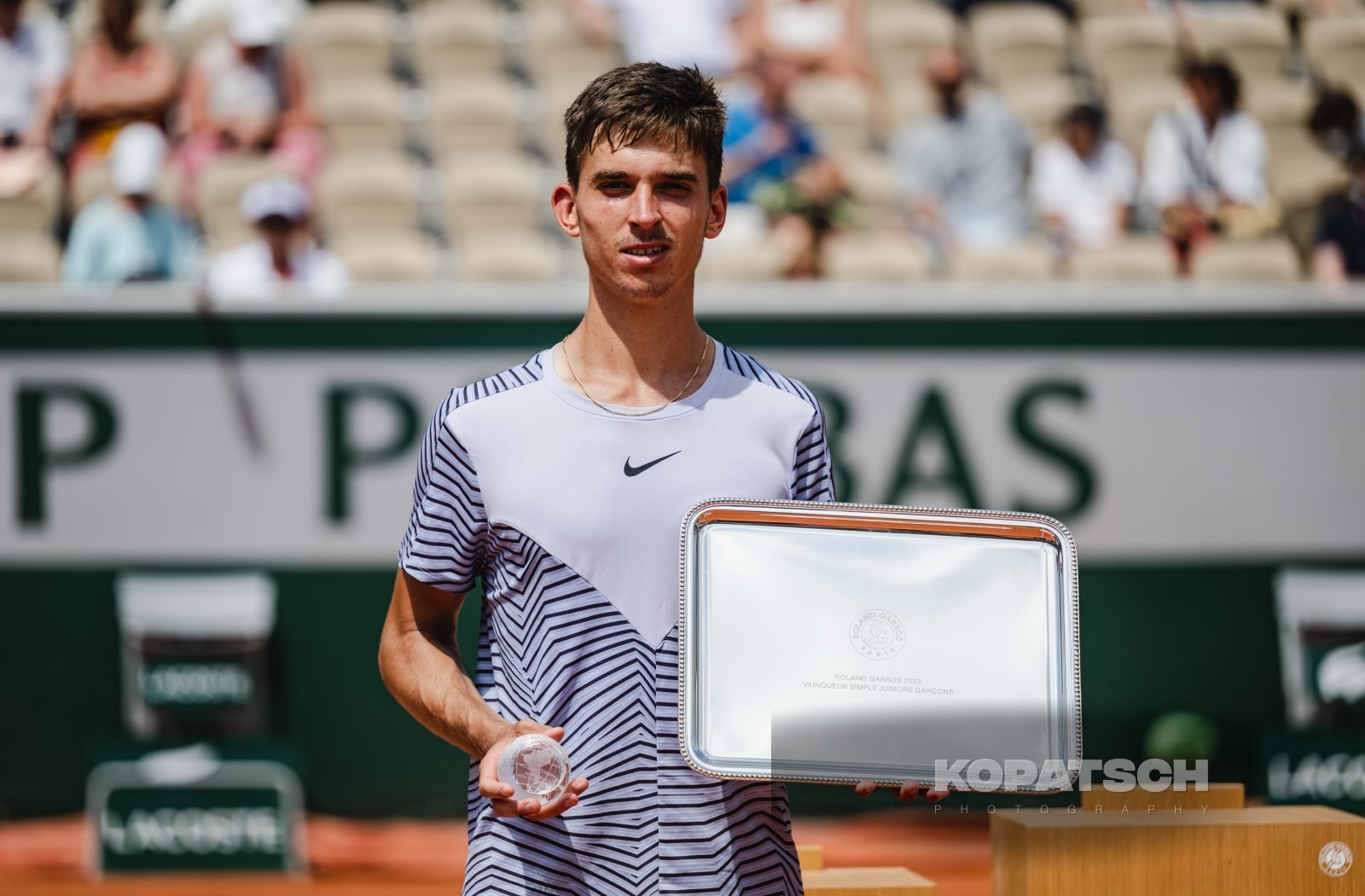 Boy’s Singles Final Dino Prizmic (CRO) — 2023 Roland Garros