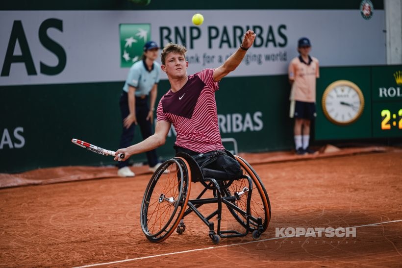Men’s Wheelchair Quad Final Niels Vink (NED) · Men’s Wheelchair Quad Final Niels Vink — 2023 Roland Garros