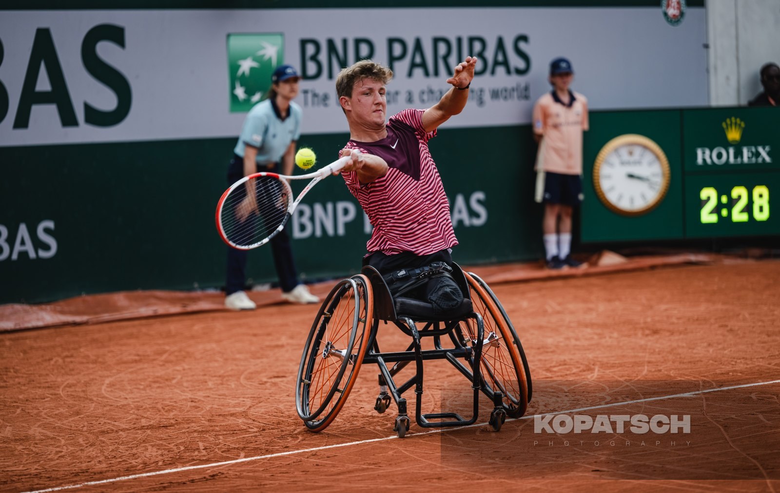 Men’s Wheelchair Quad Final Niels Vink (NED) — 2023 Roland Garros