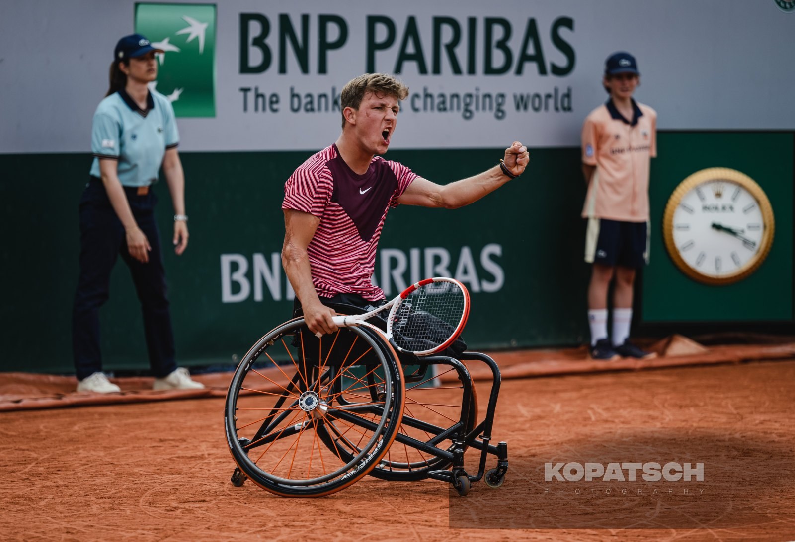 Men’s Wheelchair Quad Final Niels Vink (NED) — 2023 Roland Garros