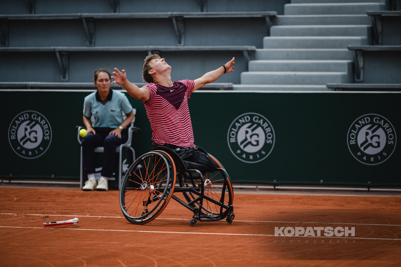 Men’s Wheelchair Quad Final Niels Vink (NED) — 2023 Roland Garros