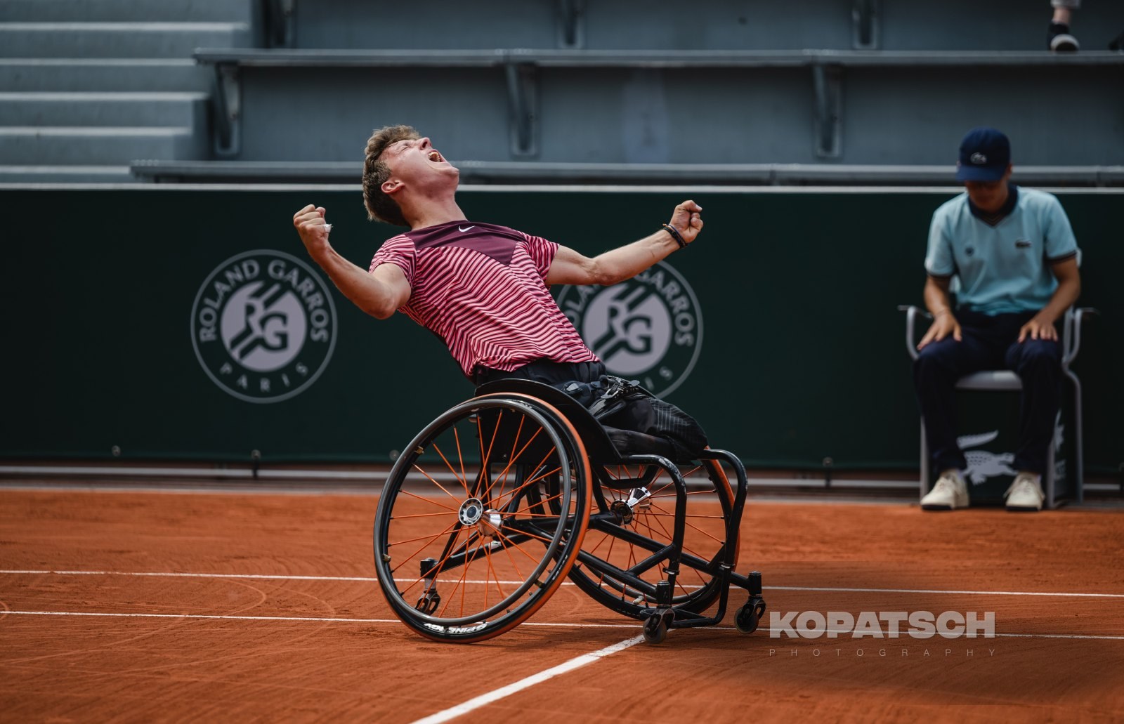 Men’s Wheelchair Quad Final Niels Vink (NED) — 2023 Roland Garros