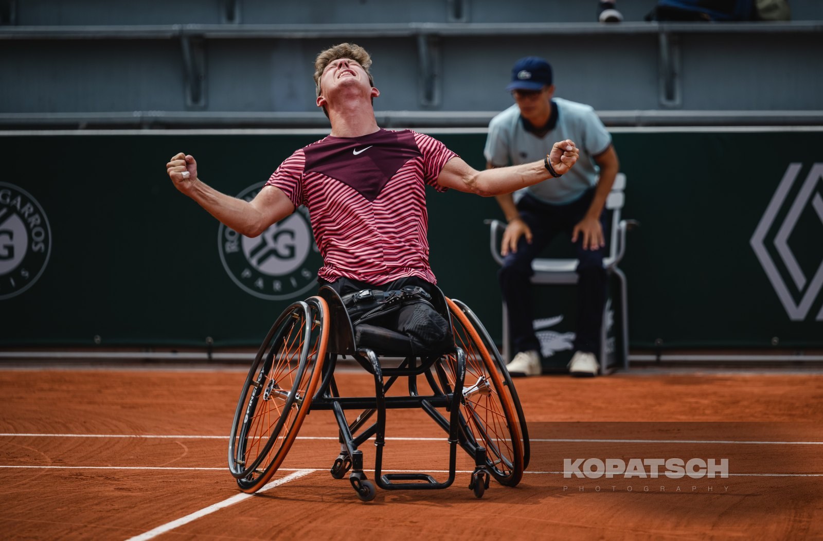 Men’s Wheelchair Quad Final Niels Vink (NED) — 2023 Roland Garros