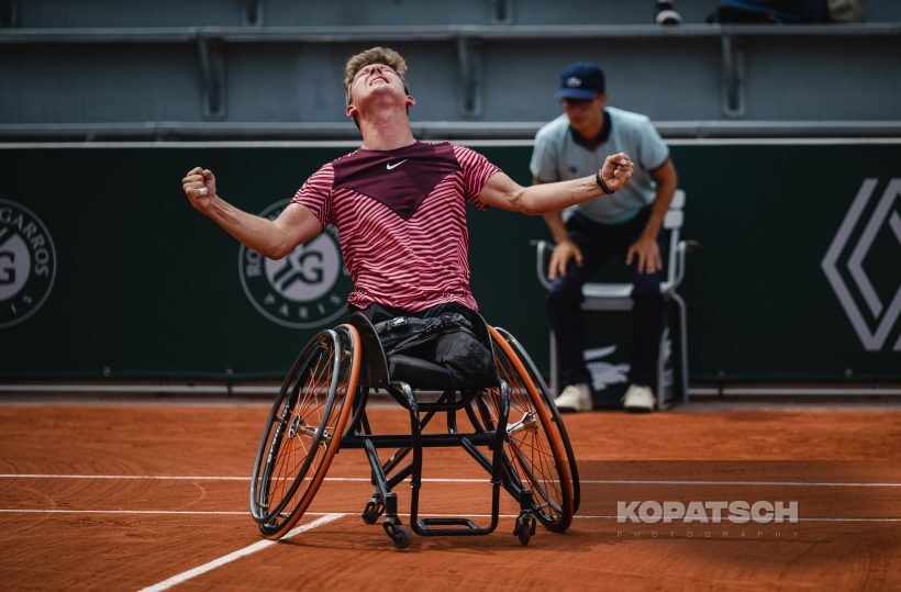 Men’s Wheelchair Quad Final Niels Vink (NED) · Men’s Wheelchair Quad Final Niels Vink — 2023 Roland Garros
