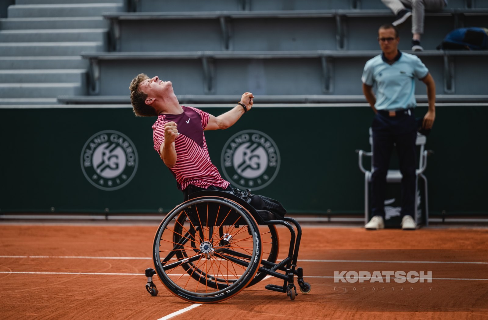 Men’s Wheelchair Quad Final Niels Vink (NED) — 2023 Roland Garros