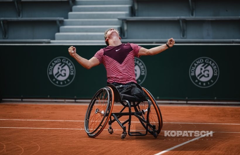 Men’s Wheelchair Quad Final Niels Vink (NED) · Men’s Wheelchair Quad Final Niels Vink — 2023 Roland Garros
