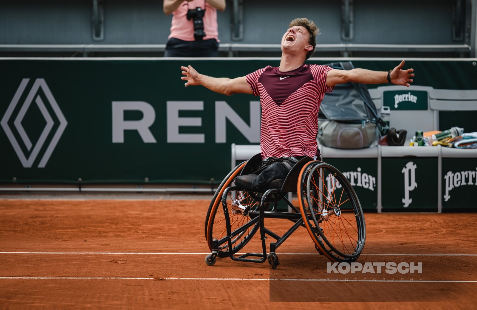 Men’s Wheelchair Quad Final Niels Vink (NED) — 2023 Roland Garros