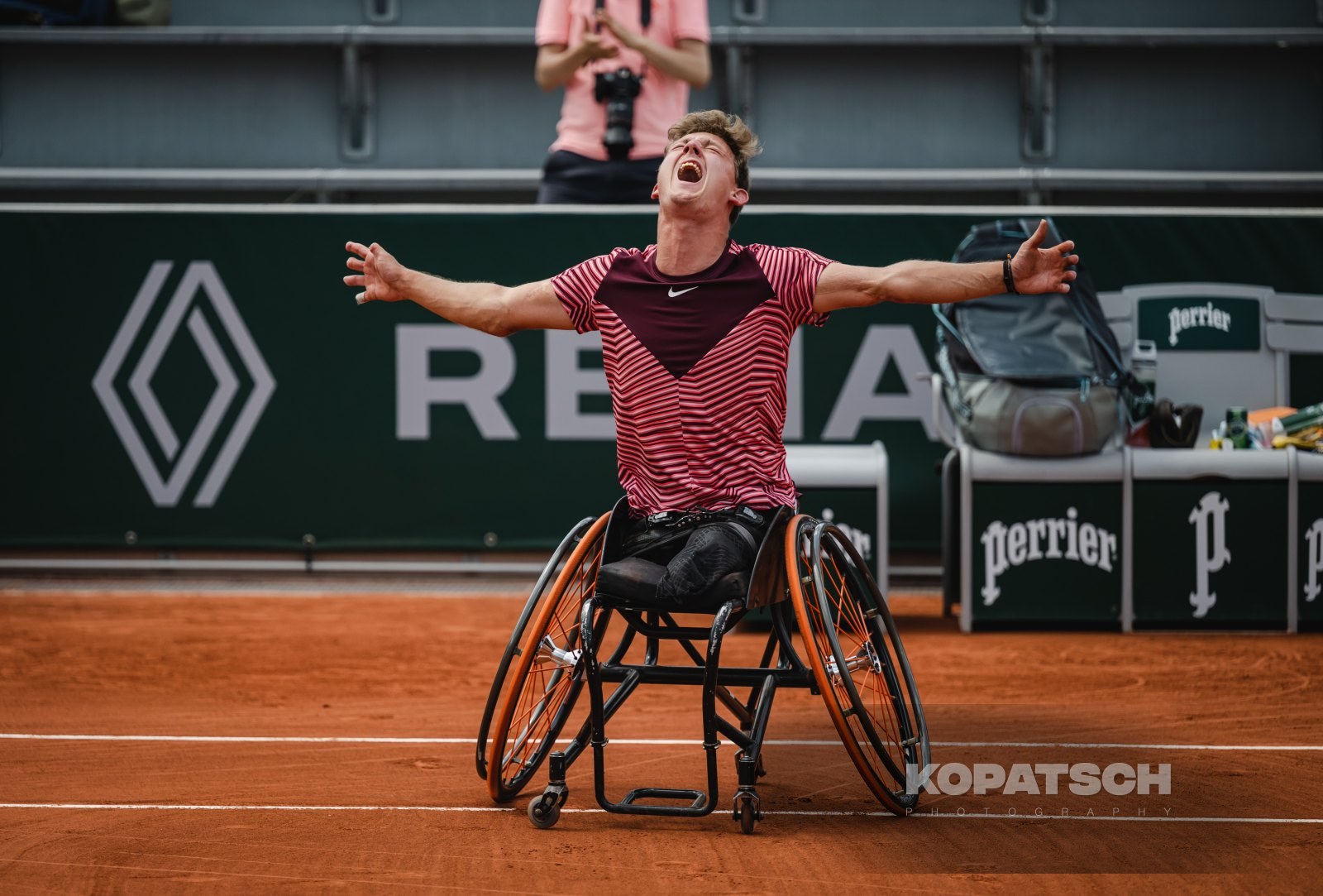 Men’s Wheelchair Quad Final Niels Vink (NED) — 2023 Roland Garros