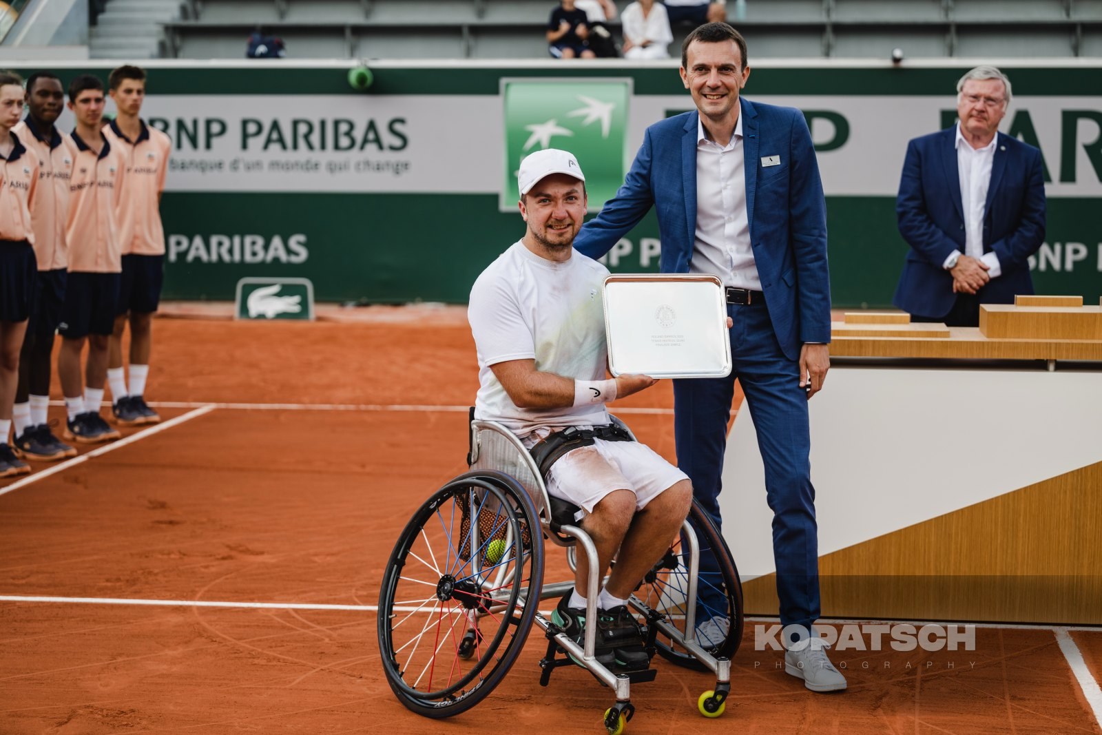 Men’s Wheelchair Quad Final Sam Schroder (NED) — 2023 Roland Garros