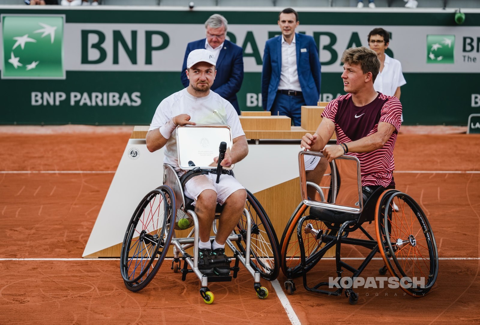 Men’s Wheelchair Quad Final Sam Schroder (NED) and Niels Vink (NED) — 2023 Roland Garros
