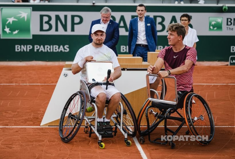 Men’s Wheelchair Quad Final Sam Schroder (NED) and Niels Vink (NED) · Men’s Wheelchair Quad Final Sam Schroder (NED) and Niels Vink — 2023 Roland Garros