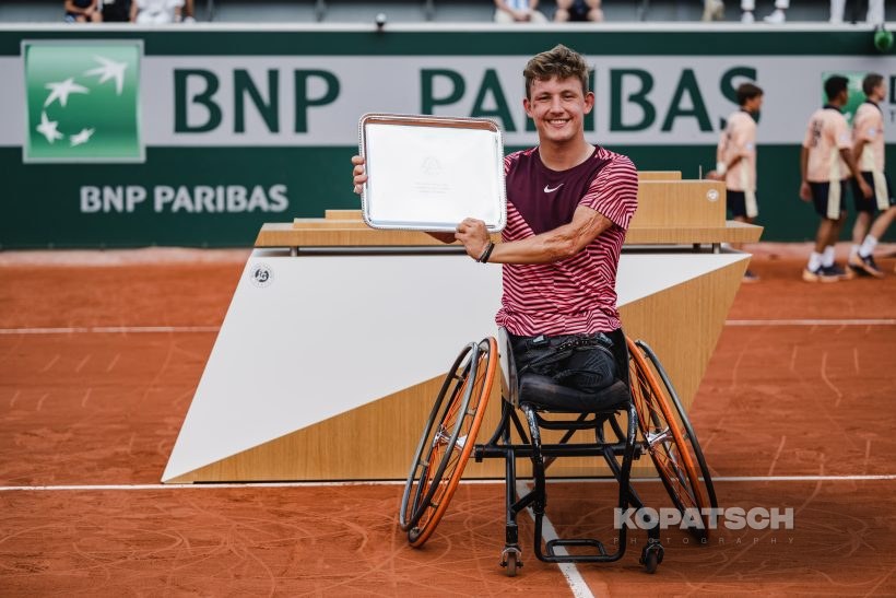Men’s Wheelchair Quad Final Niels Vink (NED) · Men’s Wheelchair Quad Final Niels Vink — 2023 Roland Garros