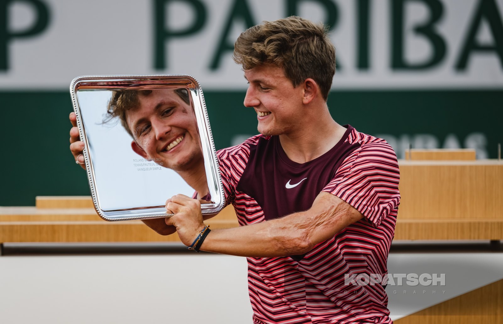 Men’s Wheelchair Quad Final Niels Vink (NED) — 2023 Roland Garros