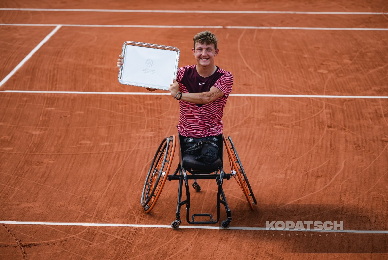 Men’s Wheelchair Quad Final Niels Vink (NED) — 2023 Roland Garros