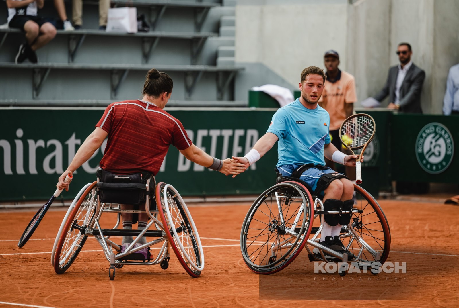 Men’s Wheelchair Doubles Final Alfie Hewett (GBR) and Gordon Reid (GBR) — 2023 Roland Garros
