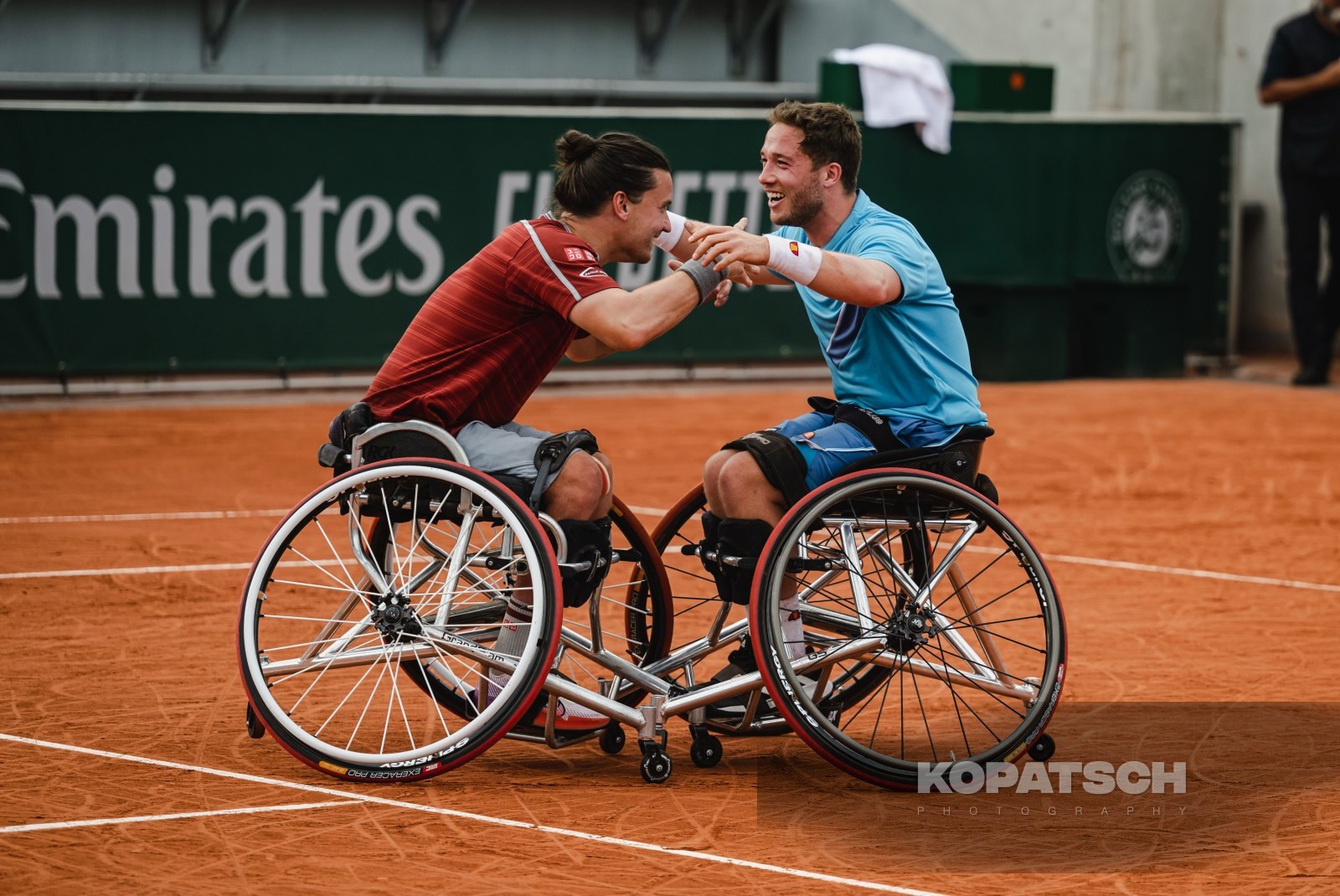 Men’s Wheelchair Doubles Final Alfie Hewett (GBR) and Gordon Reid (GBR) — 2023 Roland Garros