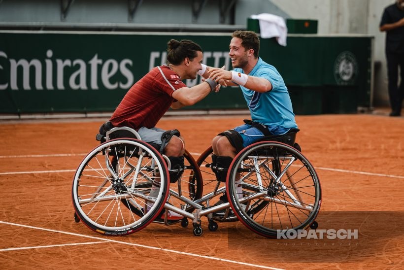 Men’s Wheelchair Doubles Final Alfie Hewett (GBR) and Gordon Reid (GBR) · Men’s Wheelchair Doubles Final Alfie Hewett (GBR) and Gordon Reid — 2023 Roland Garros