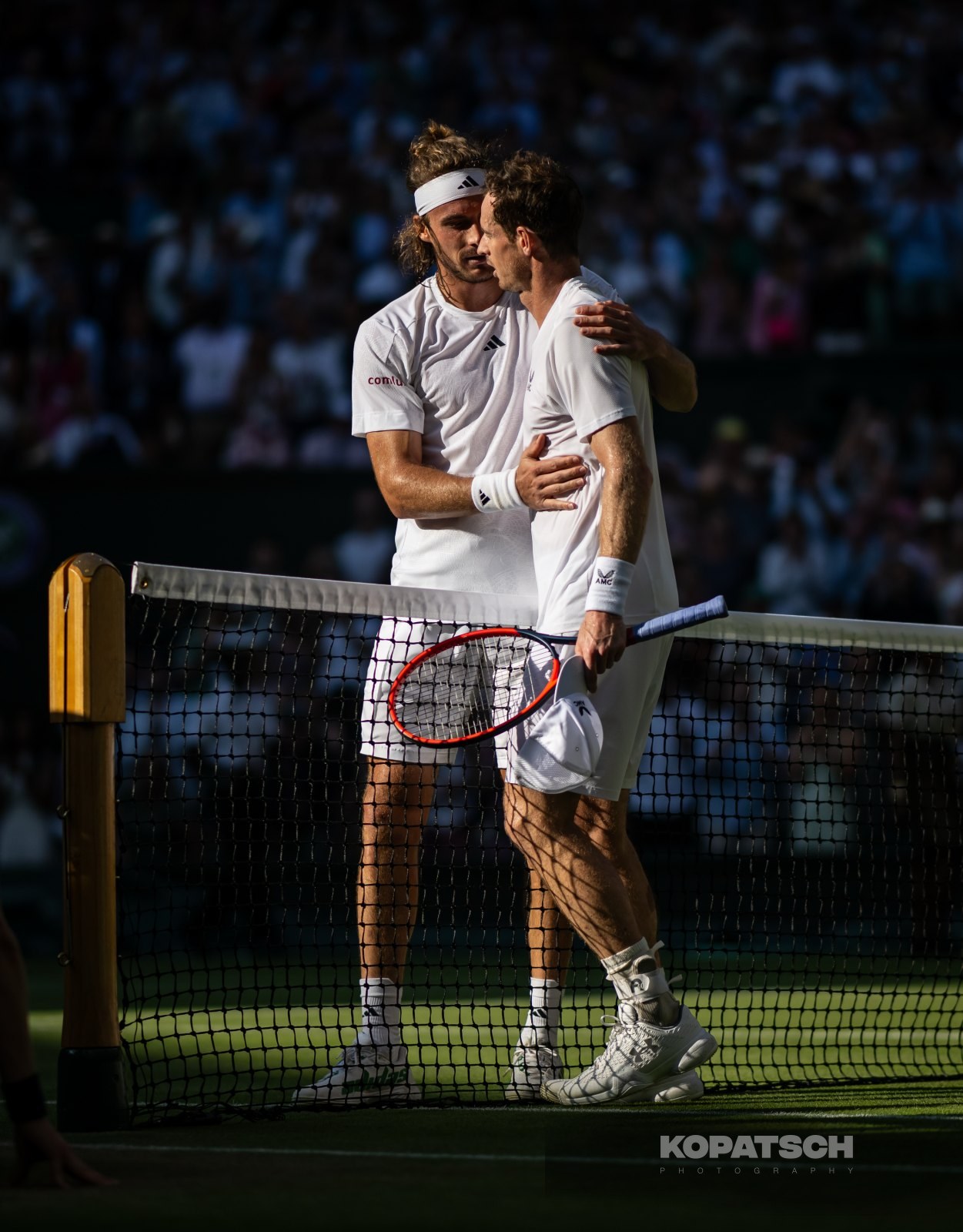 Stefanos Tsitsipas; Andy Murray — 2023 Wimbledon